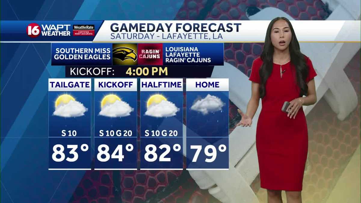 College Gameday: Get the forecast before you head into the stadium