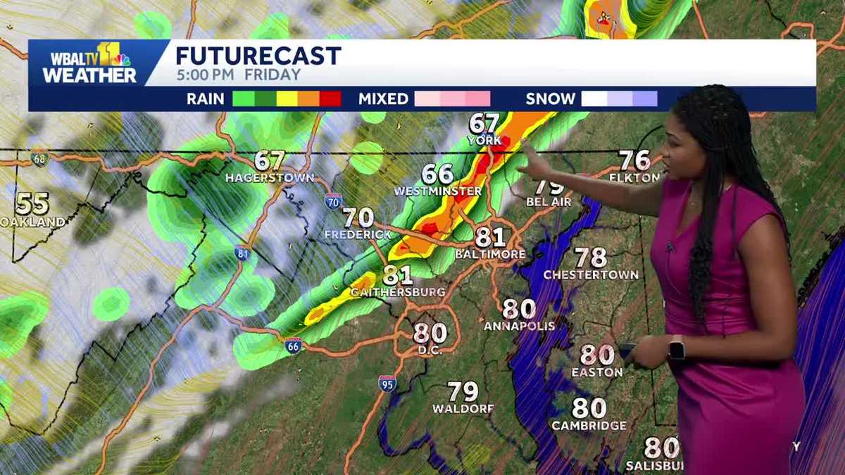 Alert Day Weather: Severe storms are possible - WBAL