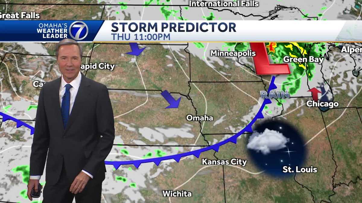 Fall weather this weekend in Omaha with cool temperatures