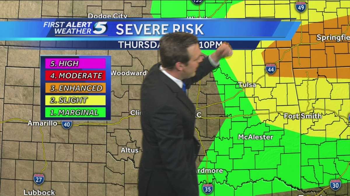 Oklahoma see more severe storms Thursday