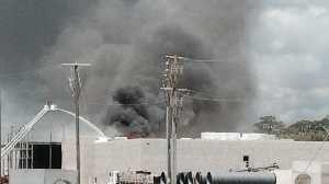 Fire at Daytona Beach construction site