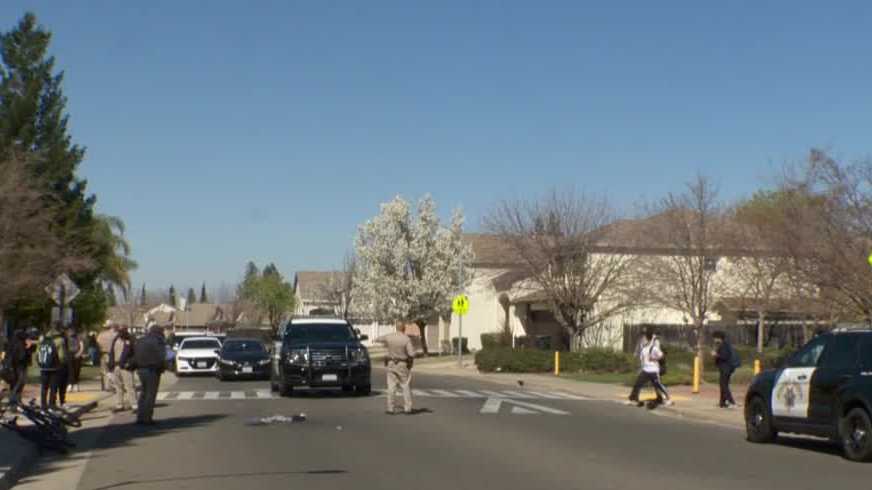 15-year-old student on bike hit by SUV outside school in Sacramento County