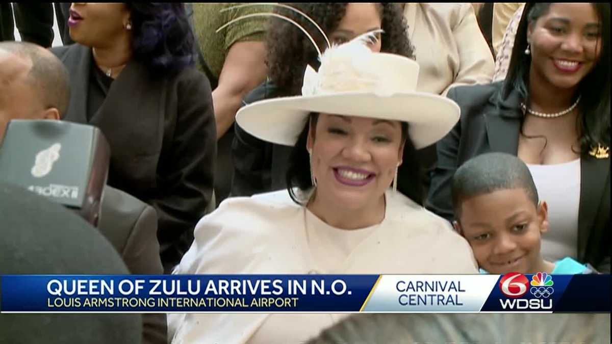 All hail! Queen of Zulu arrives in New Orleans