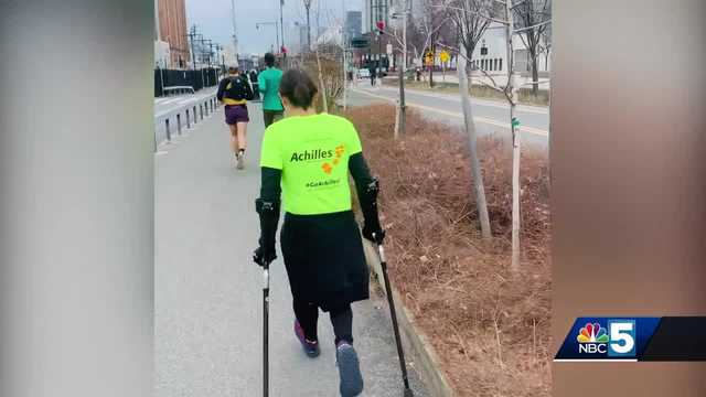 Keeseville's Devann Murphy ready for NYC Marathon with crutches - Vimarsana News
