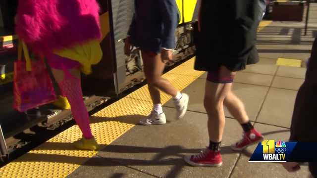 Group ditches britches for performance prank on Light Rail - Vimarsana News