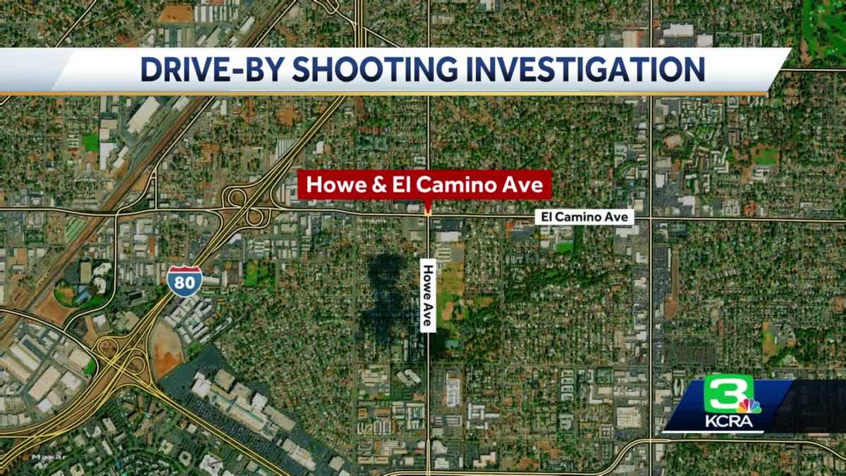 1 hurt in a drive-by shooting in Sacramento County, sheriff says