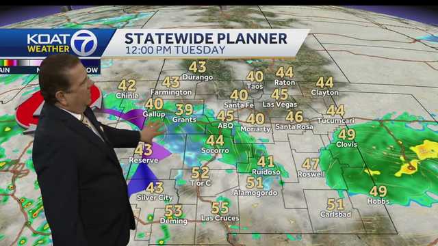 Overcast brings rain and mountain snow to New Mexico - Vimarsana News