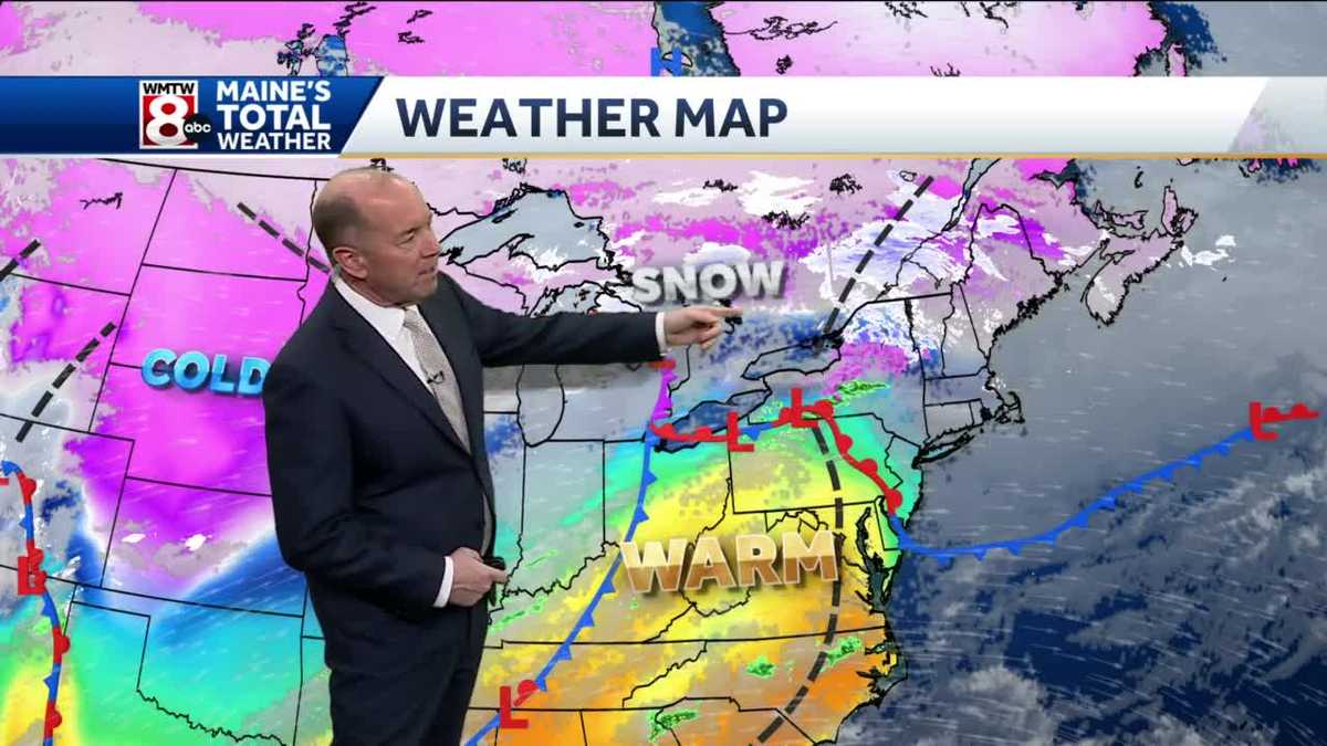 Another round of snow arrives this evening