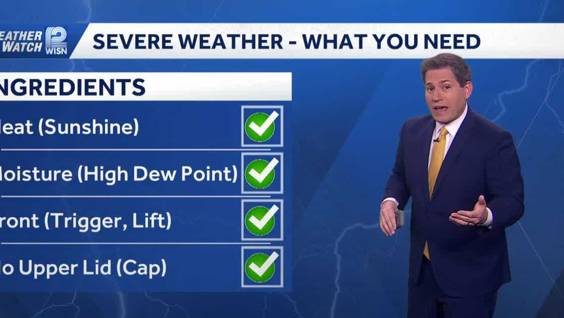 Weather Watch 12: Warm & stormy forecast