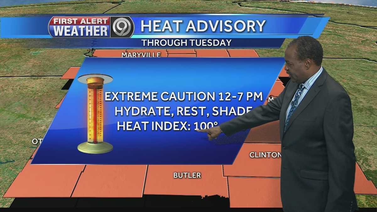 Heat advisory continues Tuesday as temperatures climb