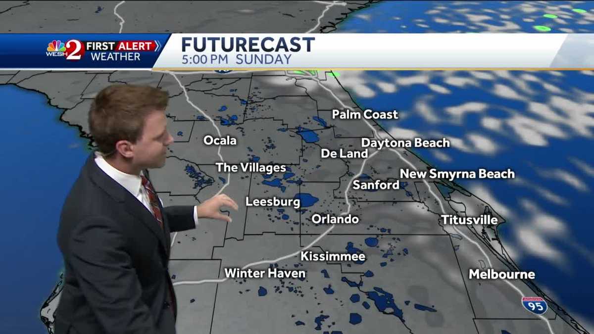 Sunday Brings Comfortable Weather For Central Florida Sunday Brings Comfortable Weather For Central Florida