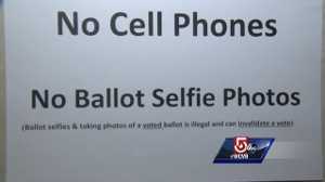 When you vote, don't take selfie with your ballot