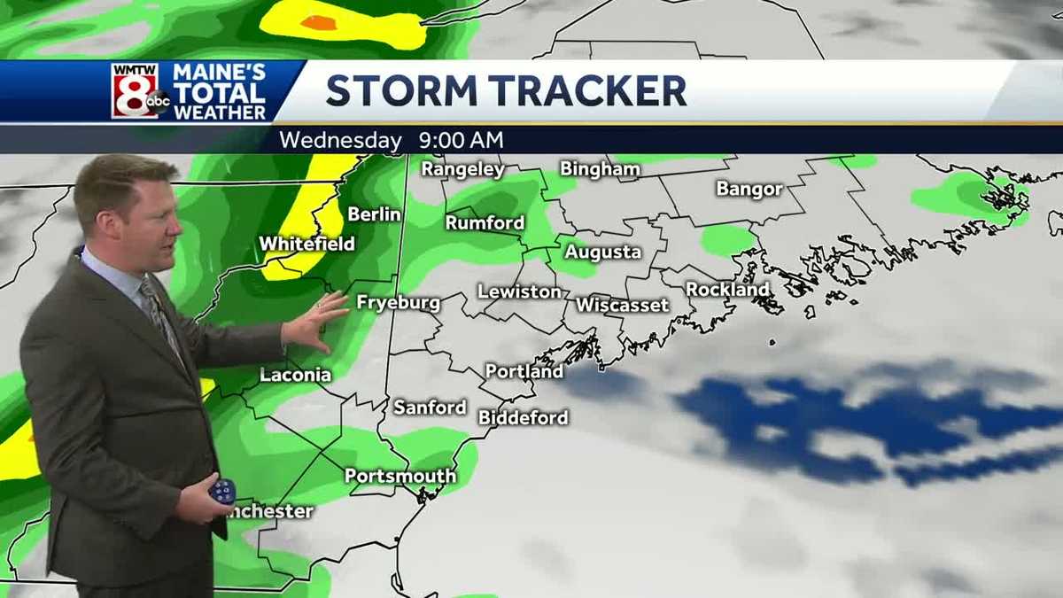 Rain Returns to Maine Wednesday