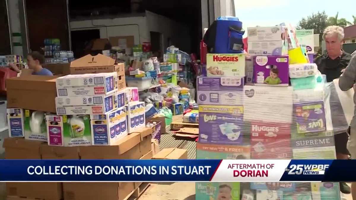 Collecting donations in Stuart