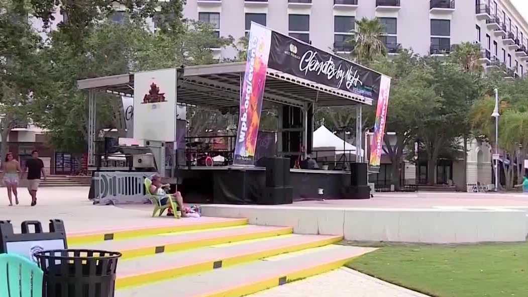 West Palm Beach waterfront hosts Clematis by Night every Thursday evening