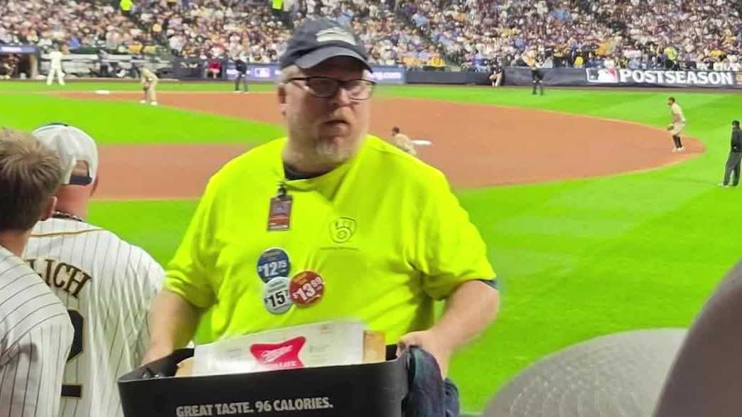 Longtime beer vendor prepares for first World Series at American Family Field