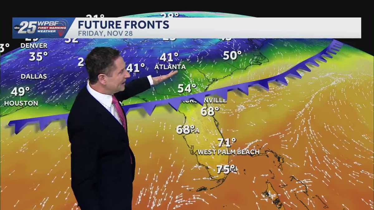 When colder air could impact our weather