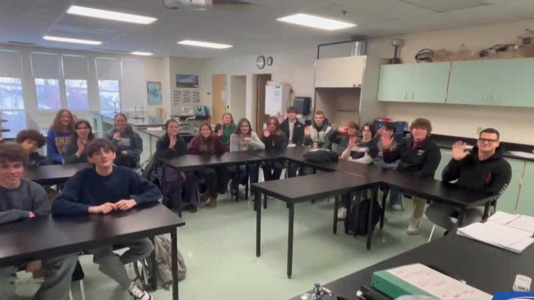 NH weather school visit: Coe Brown Academy