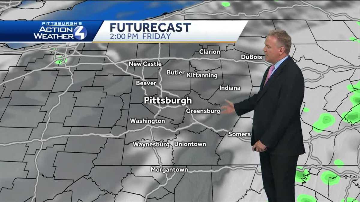 Pittsburgh's Action Weather forecast Staying mostly dry this weekend