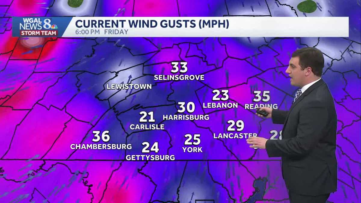 IMPACT: Strong Gusty Winds Tonight & Saturday; Severe Storms Possible ...