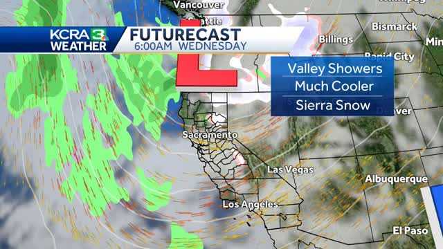 Sunny and warmer weather before the rain and cooler air arrive