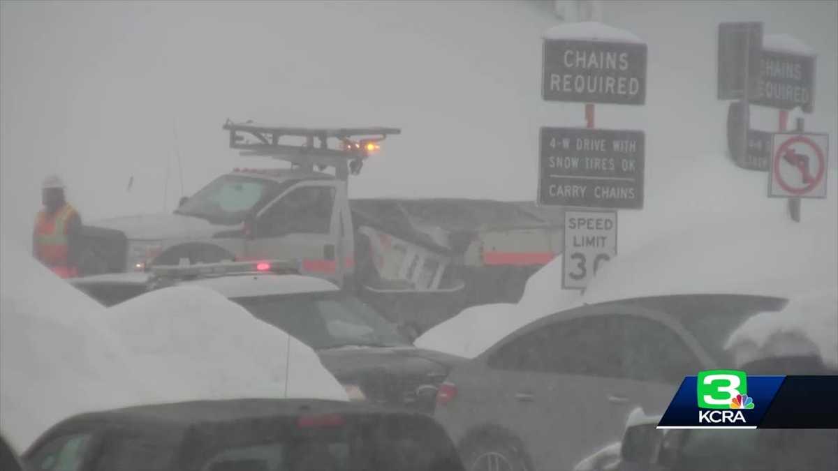 Residents Dig Out After Record Amount Of Snow In Sierra