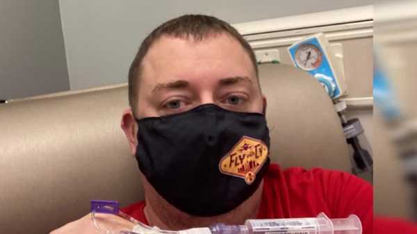 iowa man who caught covid-19 and the flu urges people to get vaccinated