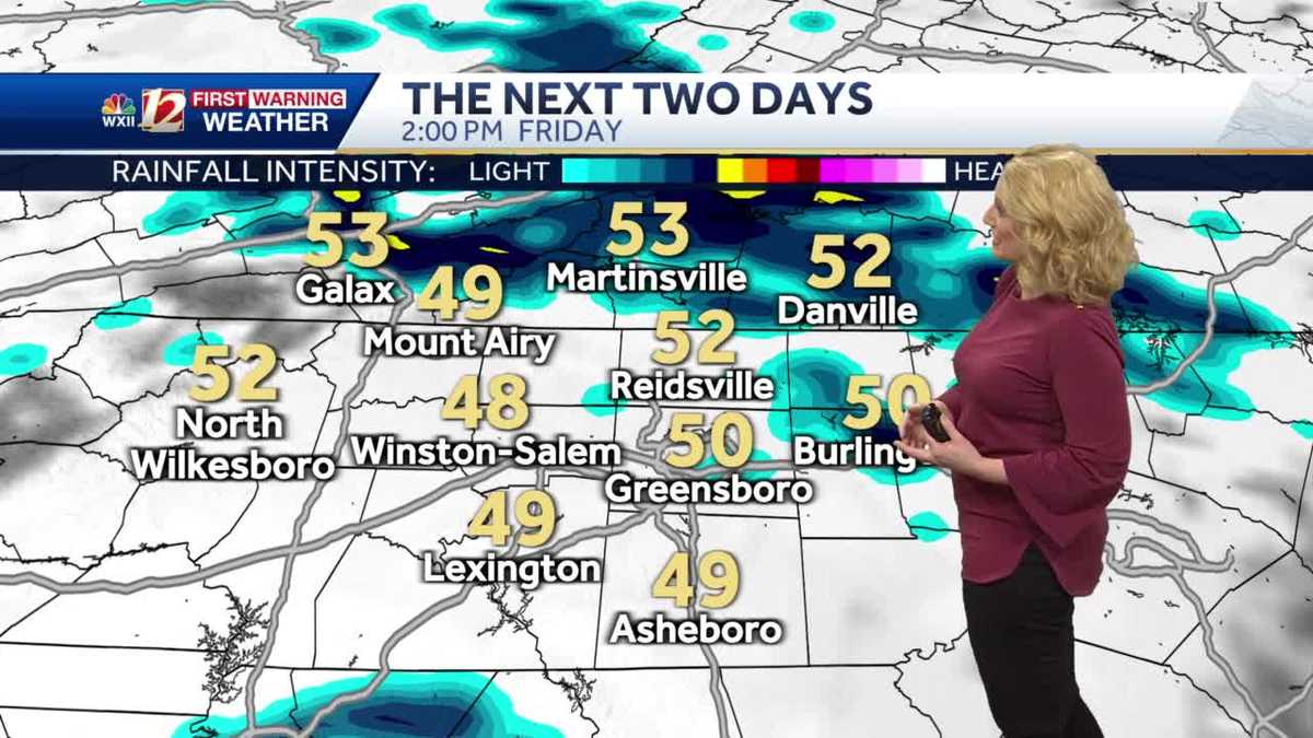 WATCH: Spotty Rain Chances Friday, Saturday Rain & Storm Threats