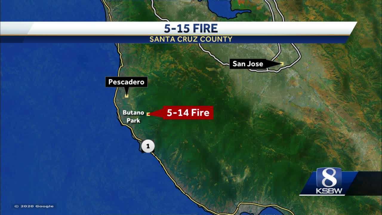 UPDATE: Cal Fire Responds To Multiple Fires In Santa Cruz County