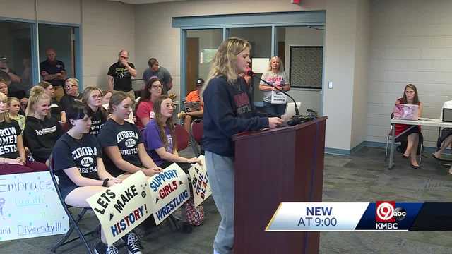 Girls wrestling team in Eudora, Kansas, fights to have their own program - Vimarsana News