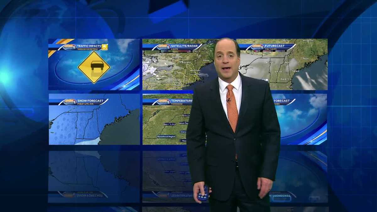 Watch: Snow in forecast for holiday weekend