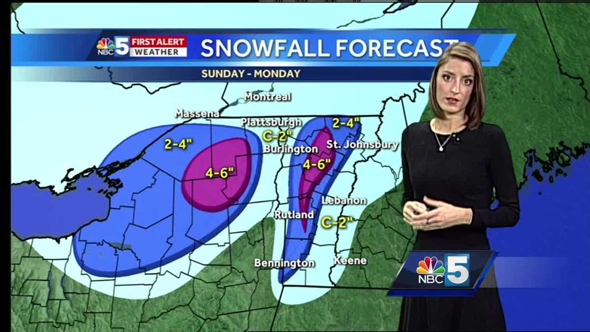 Video: Weekend storm will bring several inches of snow 11/18/16