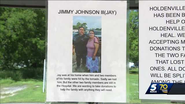 Holdenville Smoke Shop takes donations for 2 killed in tornado - Vimarsana News