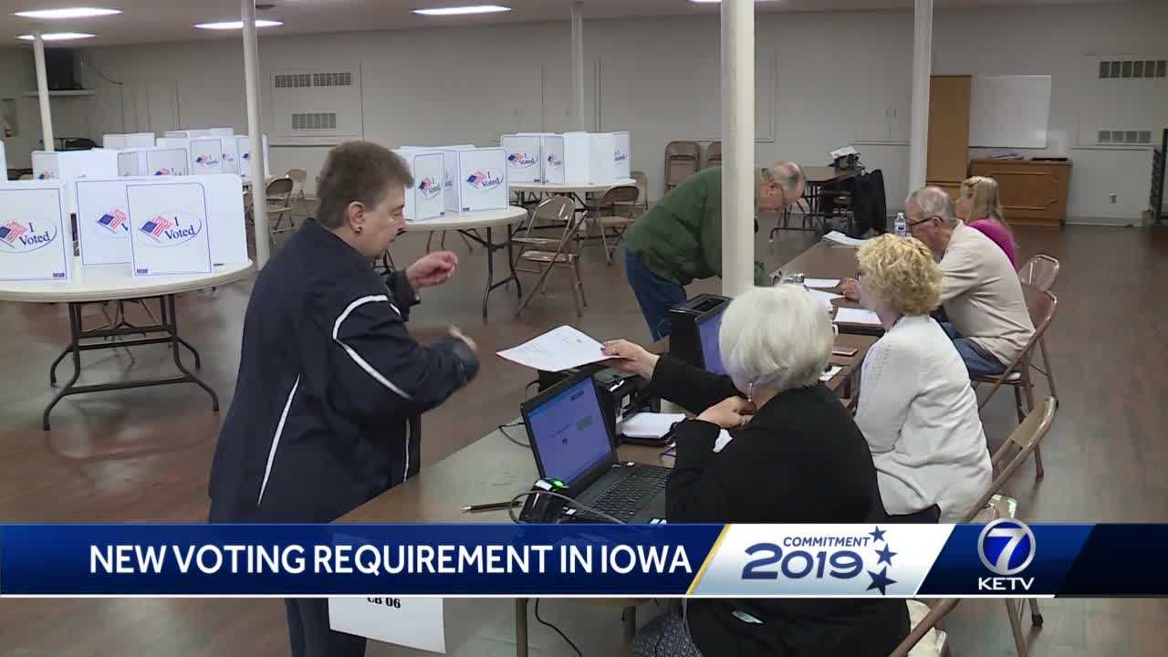 New Voting Requirement Makes Iowa Voters Show Photo ID In Order To Cast ...