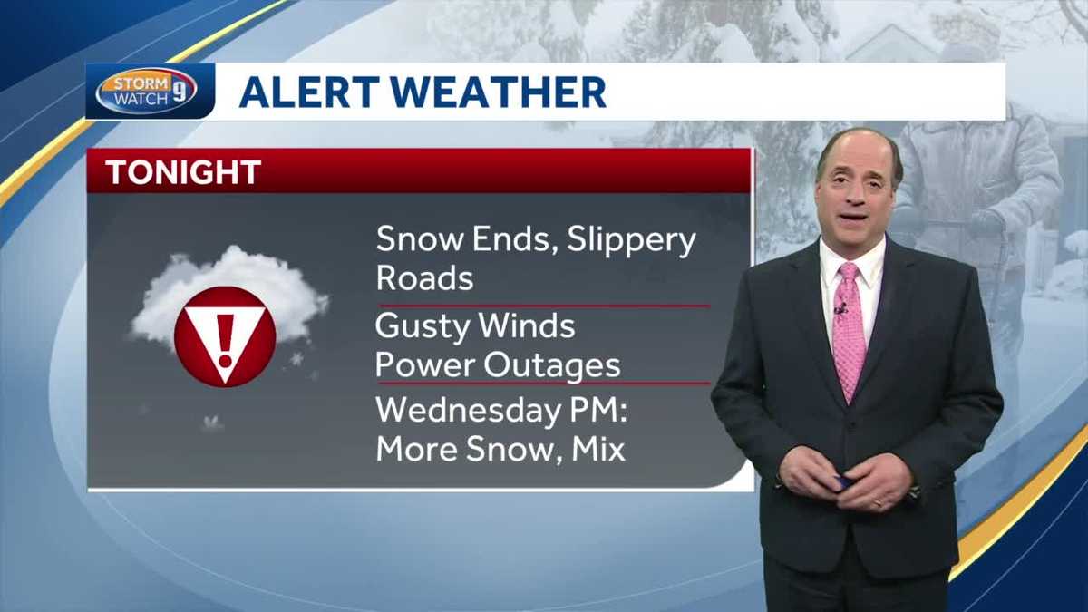 NH forecast video: Snow moves out; another storm ahead this week