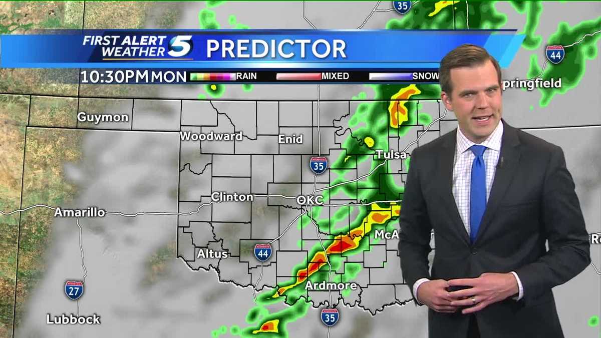 Forecast: Areas of rain today