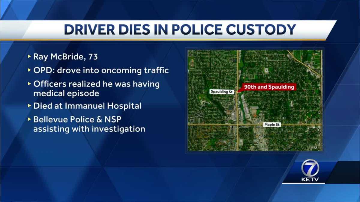 73-year-old man dies from medical episode in custody