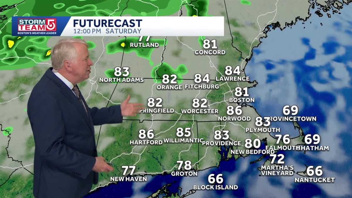  Hot Friday ahead of weekend storms