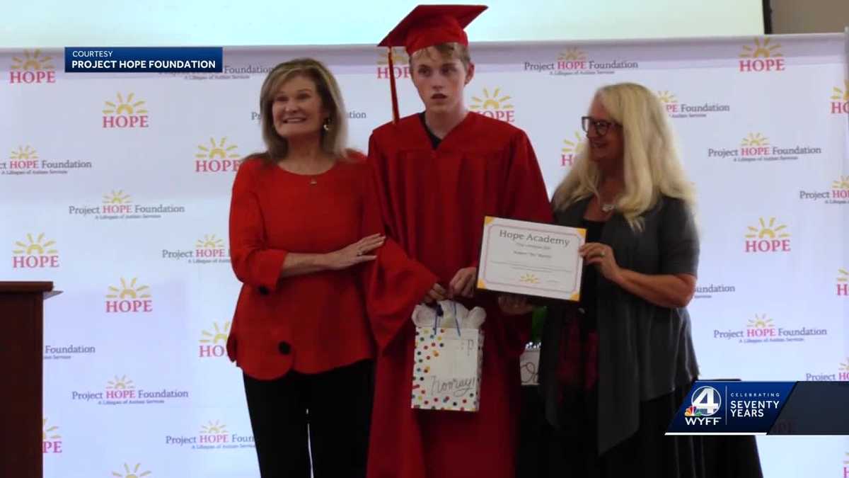 South Carolina Hope Academy autistic student graduates
