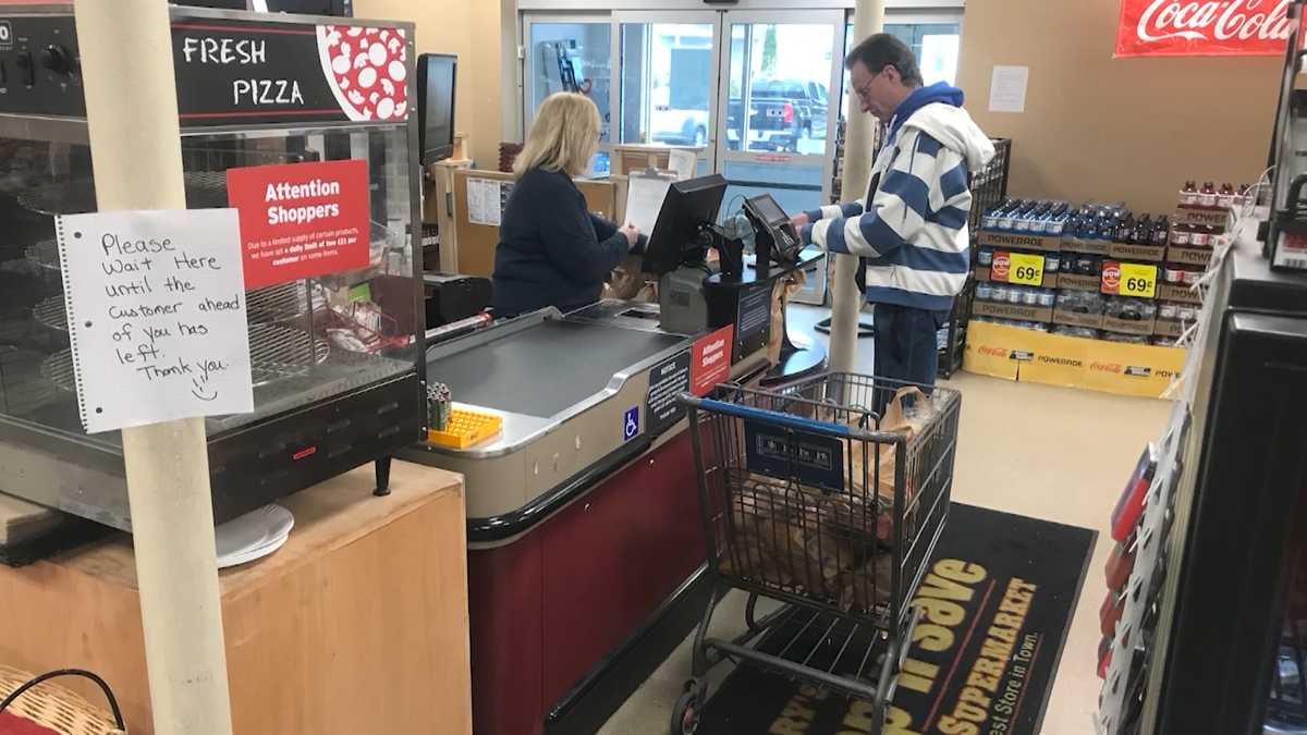 Maine stores, shoppers adjust to changes under new stayathome order