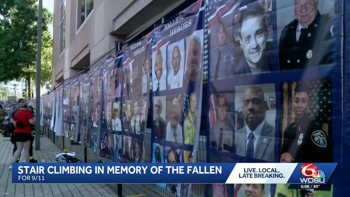 New Orleans first responders honor 9/11 heroes with memorial stair climb