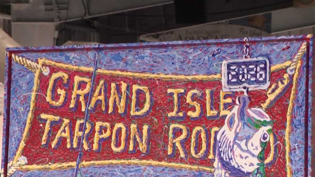 Grand Isle Tarpon Rodeo begins despite setback from Tropical Storm Bertha