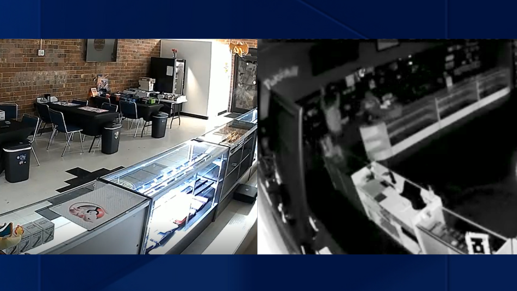 Burlington Trading Card Shop Targeted in Overnight Break-In