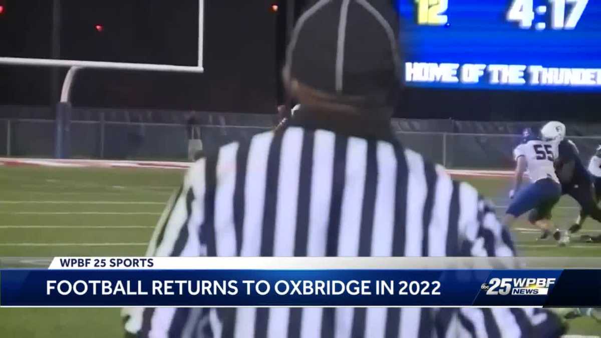Oxbridge Academy football to return in 2022