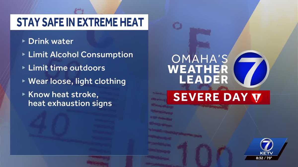 Douglas County health officials share tips to stay safe in the heat