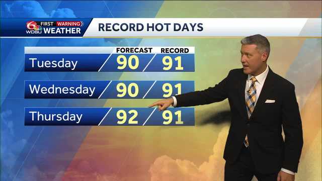 New Orleans Louisiana weather forecast record high rain chances - Vimarsana News