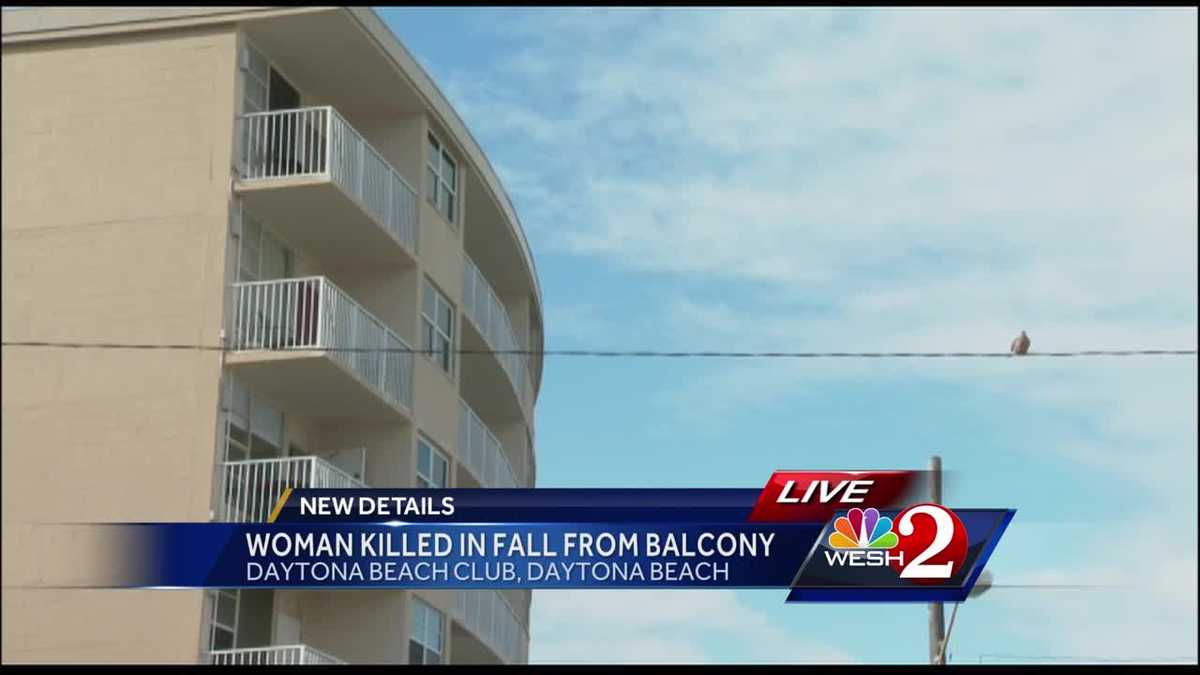 Woman dies after falling from hotel balcony in Daytona Beach