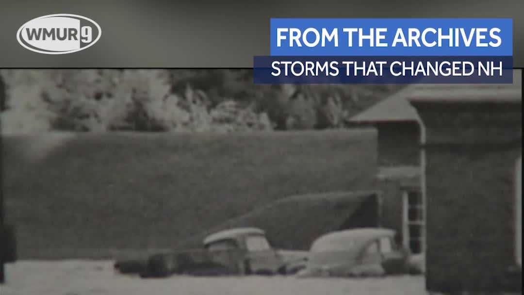 Exeter Hurricanes Carol, Edna Strike In 1954