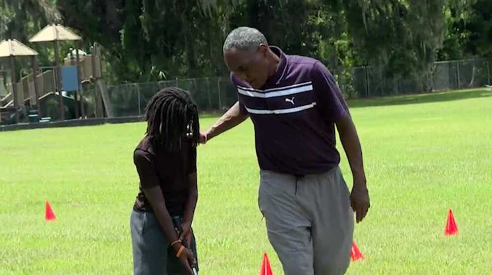 Free golf camp combines sports and life lessons for kids