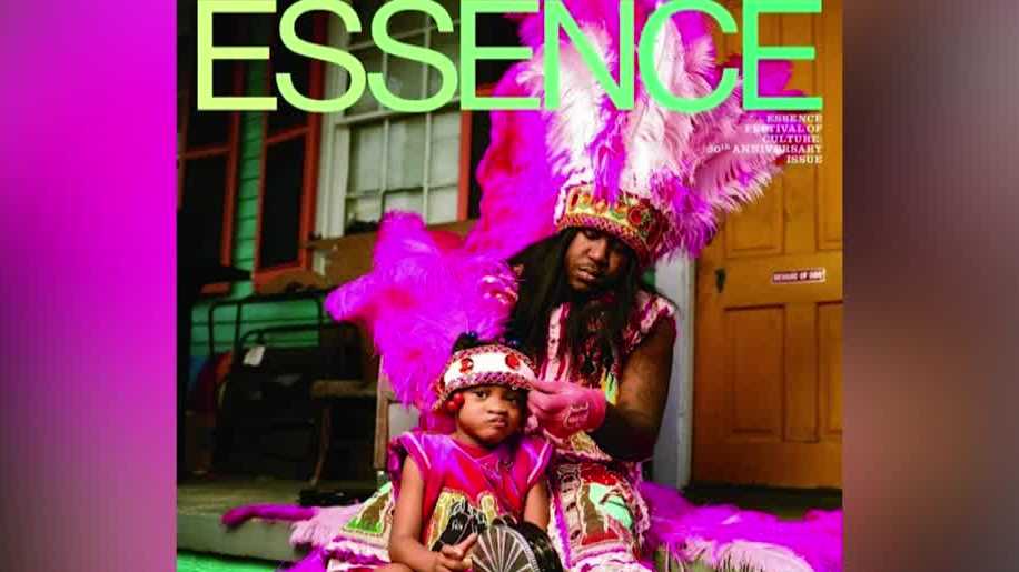 New Orleans Mardi Gras Indians on cover of Essence Magazine - Vimarsana News